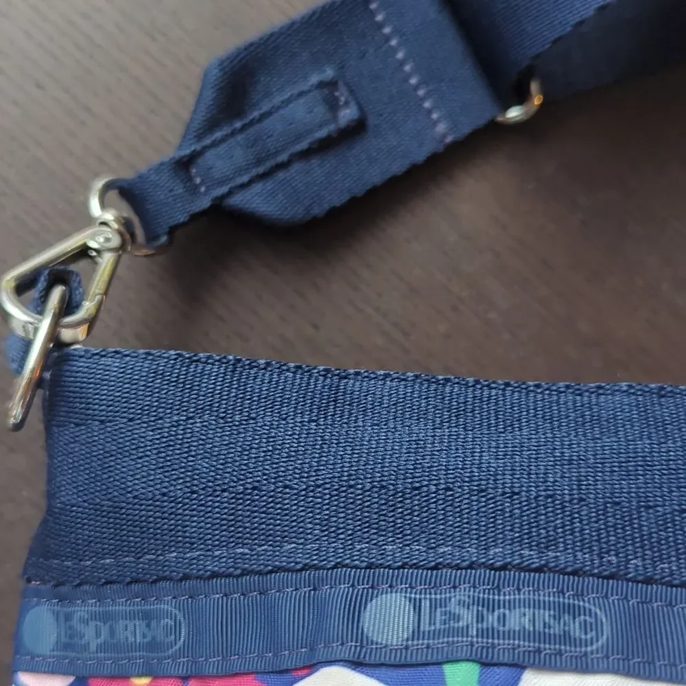 Lesportsac Merimecco Style retro Pop Art Floral Crossbody Shoulder Bag - Picture 14 of 17